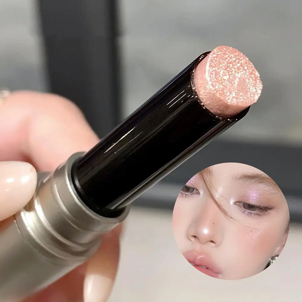 Jelly Shine Highlighter Stick Long-lasting Glitter Rouge Natural Cheek Blush  Face Contouring Korean Highlighter Makeup