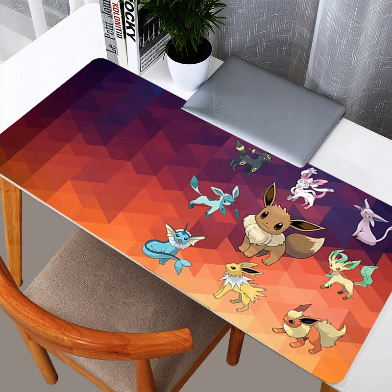 900*400 XXL Mouse Pads Office Desk Durable Mats PC Gaming Pokemon Pikachu Accessories New Mouse Pads Laptop Keyboard Mat