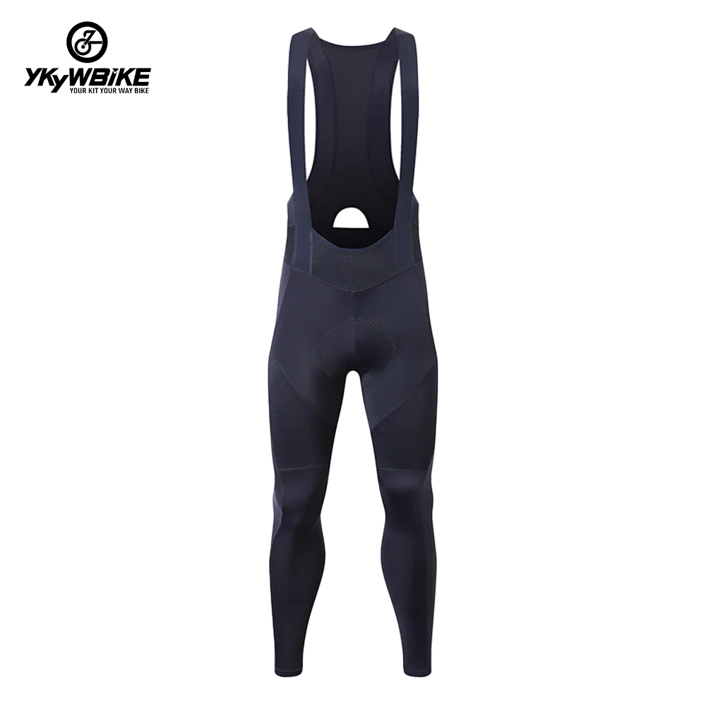 YKYWBIKE Herren Radsport-Trägerhose Lang Frühling Herbst Lange Radsport-Hose Trägerhose Rennrad-Hose Trägerhose Tights Radsport-Trägerhose