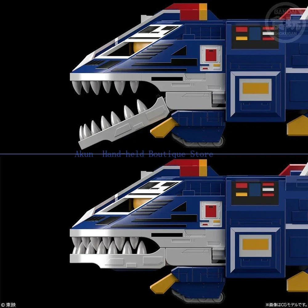 متوفر في المخزون بانداي الأصلي إعادة إصدار سوبر ميني-بلا تايو سينتاي صن فولكان جاكوار فولكان ألعاب حلوى شخصيات الحركة نموذج اللعب