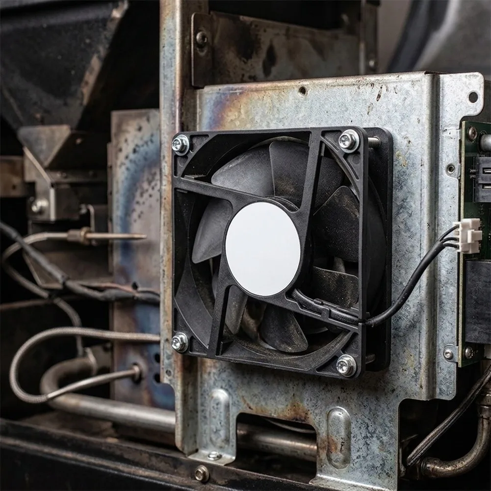 Cooling for fan 12038 for Char Grill Gravity 9800 DC12V 0.75A 3500RPM Oven Replacement with UL Certification and 3P Design