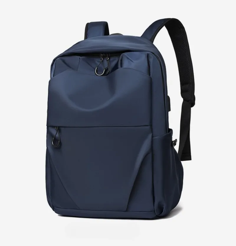 

durable men backpack for business travel with laptop compartment and usb charging port