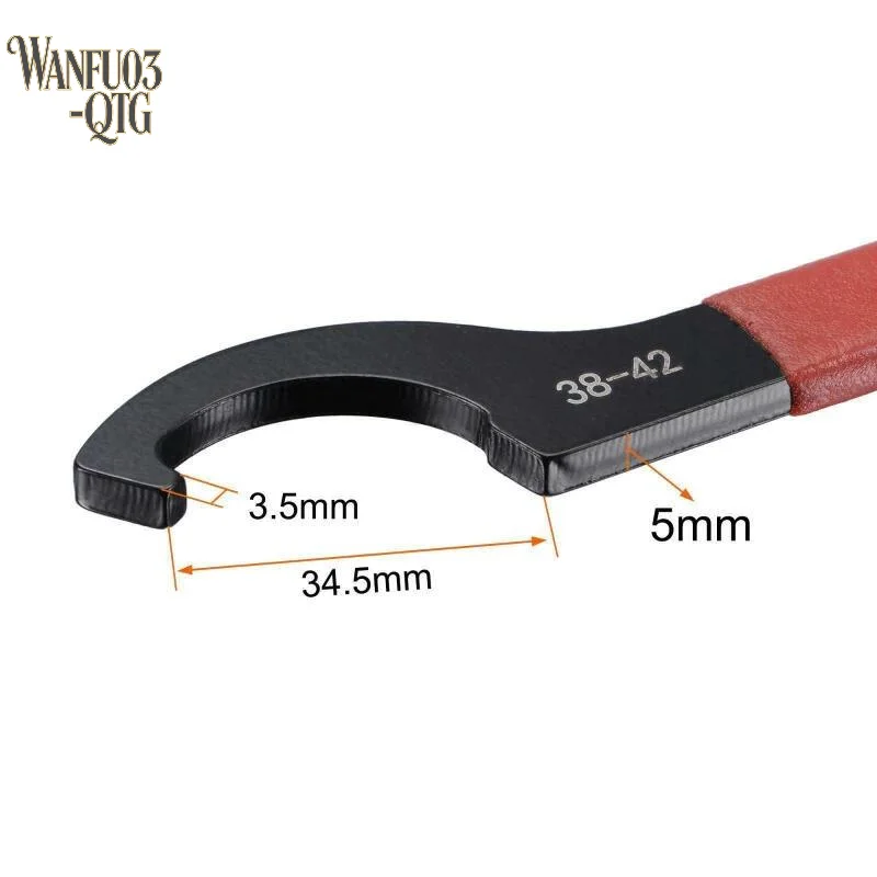 Hot Comfort Grip Hook Wrench Spanner 1 Piece 38-42/45-52/55-62/mm Toolholding Top For Round Nut C Type