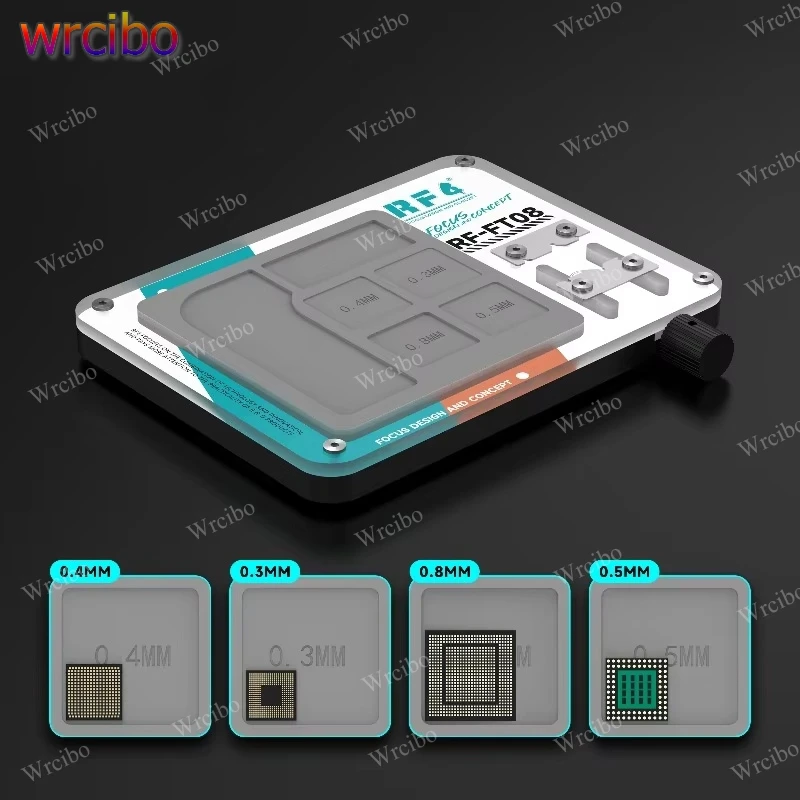 RF4 RF-FT08 محطة عمل لحام مغناطيسية متعددة الوظائف لإصلاح اللوحة الأم للهاتف رقاقة تثبيت المسمار التخزين #1