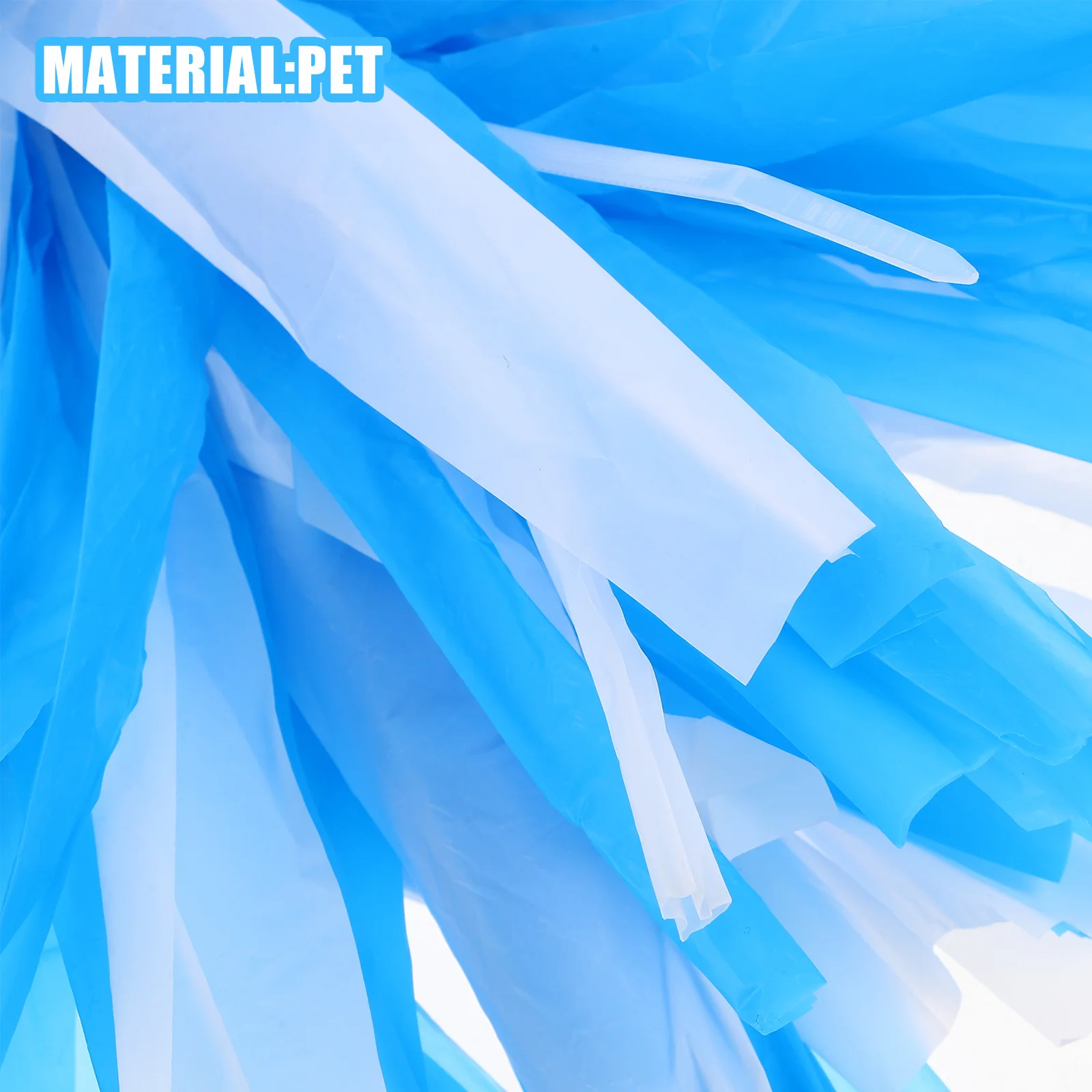 4Pcs Cheerleader Pompoms Matte Finish Finger Ring Handle Handheld Sport Team Cheer Props Cheerleading Accessories Dance