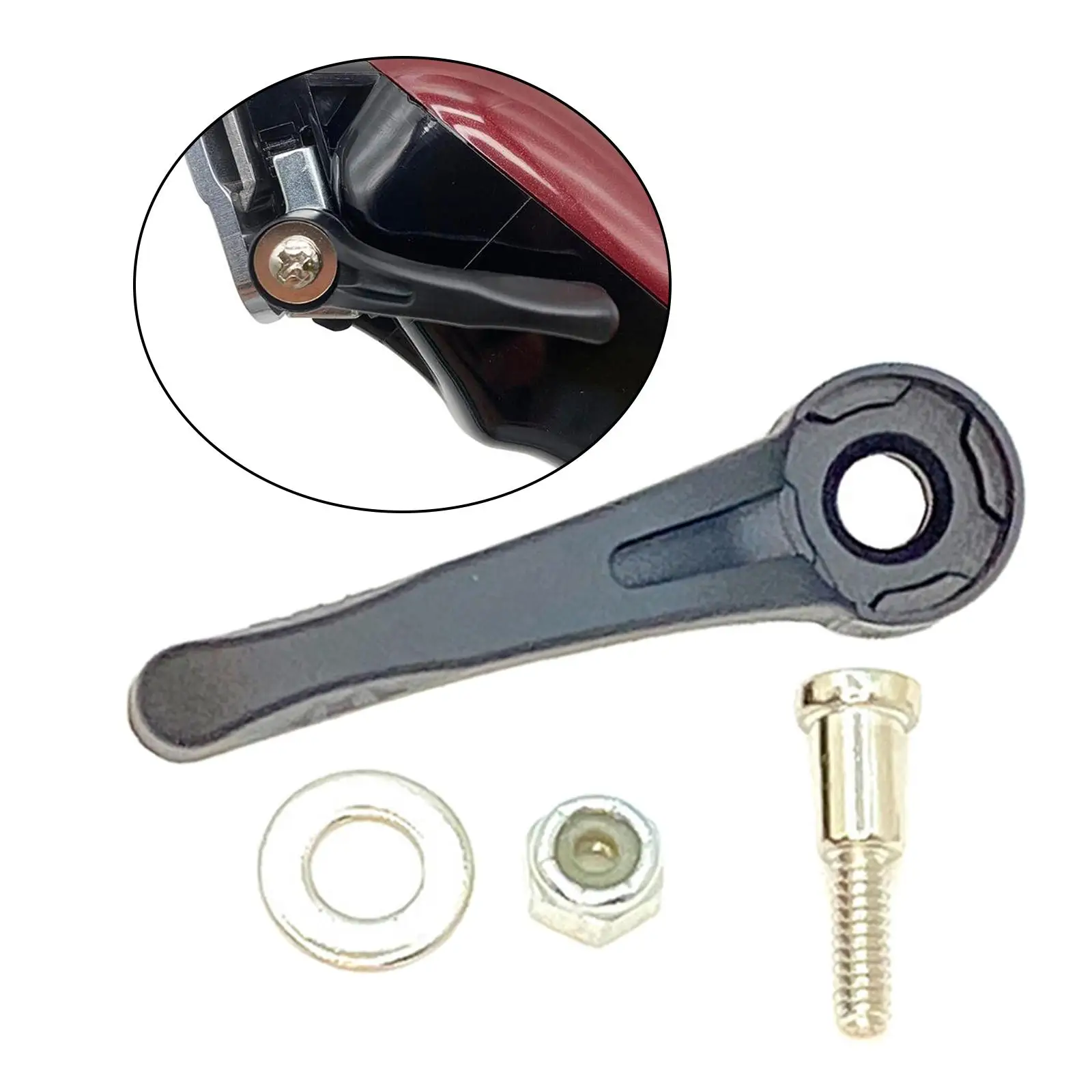 رافعة تعديل الشفرات الكهربائية ، أجزاء سوداء احترافية ، سهلة التركيب ، من من من من من الخارج ،