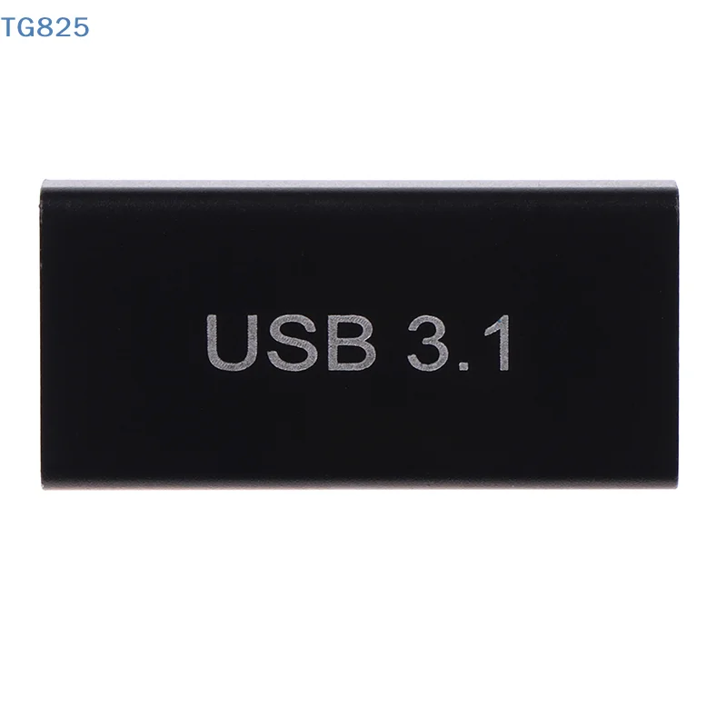 【AN】1Pc USB 3.0 Coupler Female To USB Type C Female Straight Converter Adapter Speed USB3.0 Type-C Extender Connection Converter