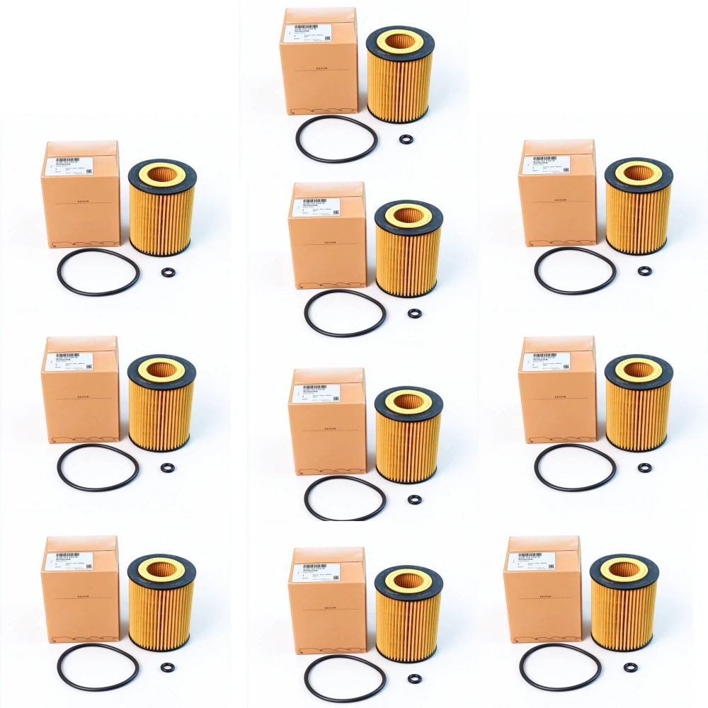 10 PCS Engine Oil Filter for VW Arteon Passat Audi A1 A3 A4 A5 A6 TT Skoda Seat 1.6TDI/2.0TDI 03N115466  03N115562B 03N115466A