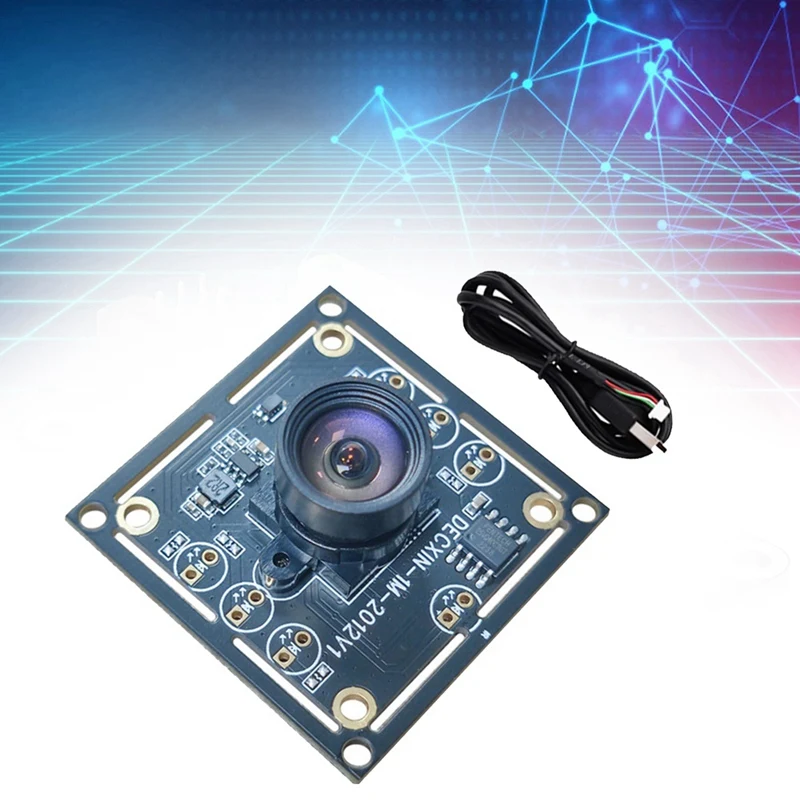 OV9732 USB Camera Module 720P 1MP 100 Degrees Face Recognition Image Acquisition For Raspberry Pi Orange Pi Camera 3 Meters