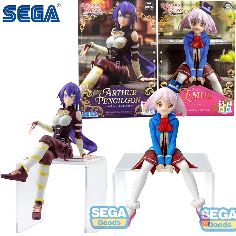 

SEGA Genuine PM Shangri-La Frontier Anime Figure Erumu Action Toys Boys Girls Kids Christmas Gift Collectible Model Ornaments