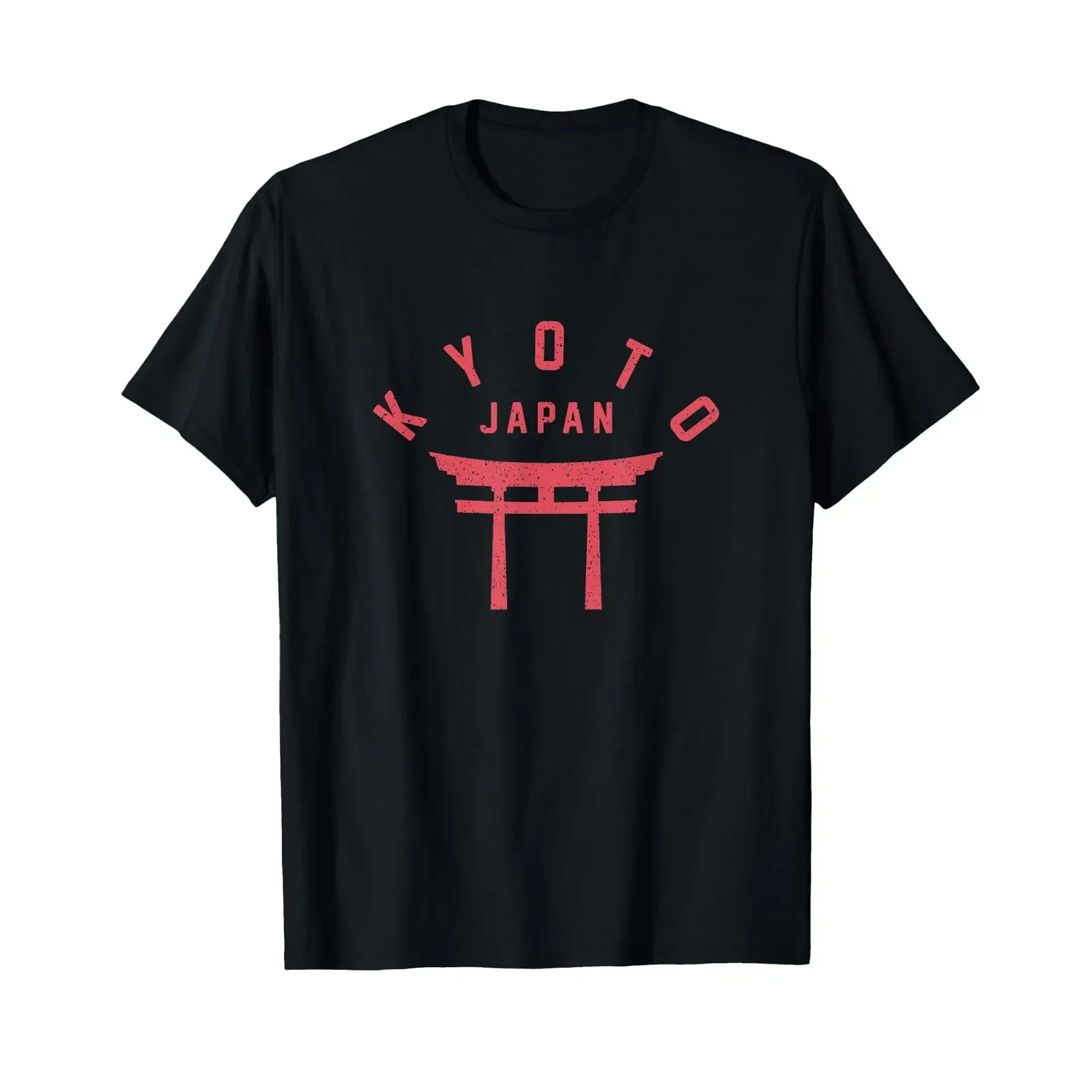 Vintage Kyoto Japan Traditional Japanese Torii Gate T Shirt vintage Washed Comfortable Versatile Slightly Breathable Stretched