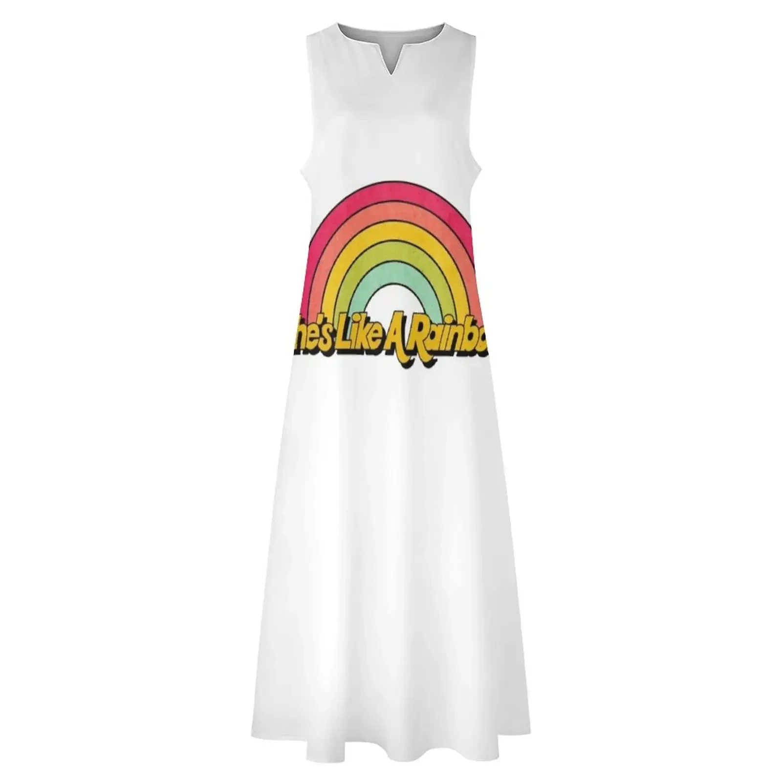 She's Like A Rainbow Vestido largo Vestido largo vestidos de verano para mujer 2025 vestido de fiesta de lujo para mujer