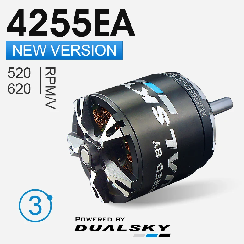 

DUALSKY Brushless Motor XM4255EA Ea3525 3-generation Fixed Wing Accessories Aircraft RC Model Motor