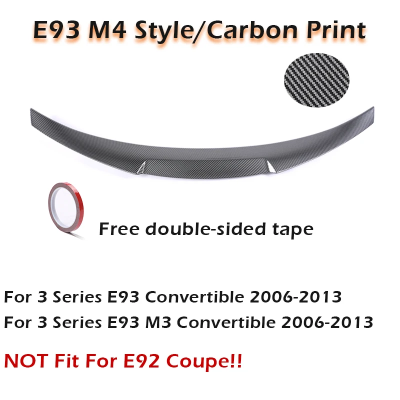 E93 M4 Carbon Look