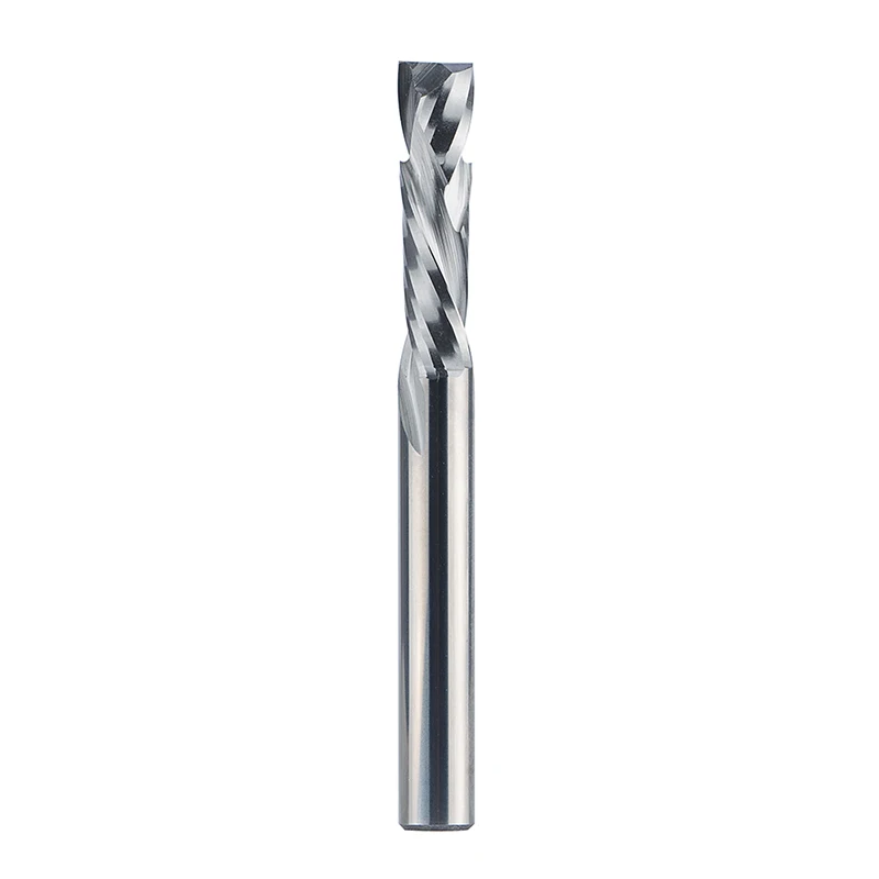 Compression milling cutter woodwork UP & DOWN Cut Two Flutes Spiral Carbide Milling Tool Router Wood End Mill Cutter Bits