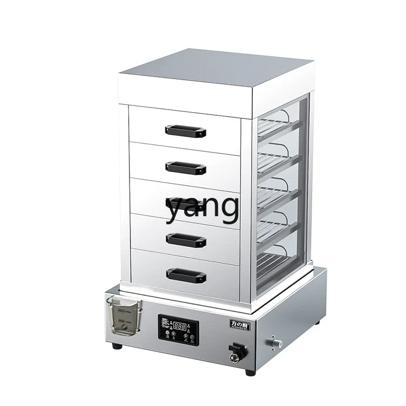 

cx commercial steamer, steamed buns, thermal insulation display cabinet, convenience store steamer cabinet