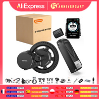 Bafang 750W 1000W 250W Motor Ebike Conversion Kit Electric Bicycle Mid Drive Engine 48V 20Ah 19.2Ah Hailong Battery 4A Charger