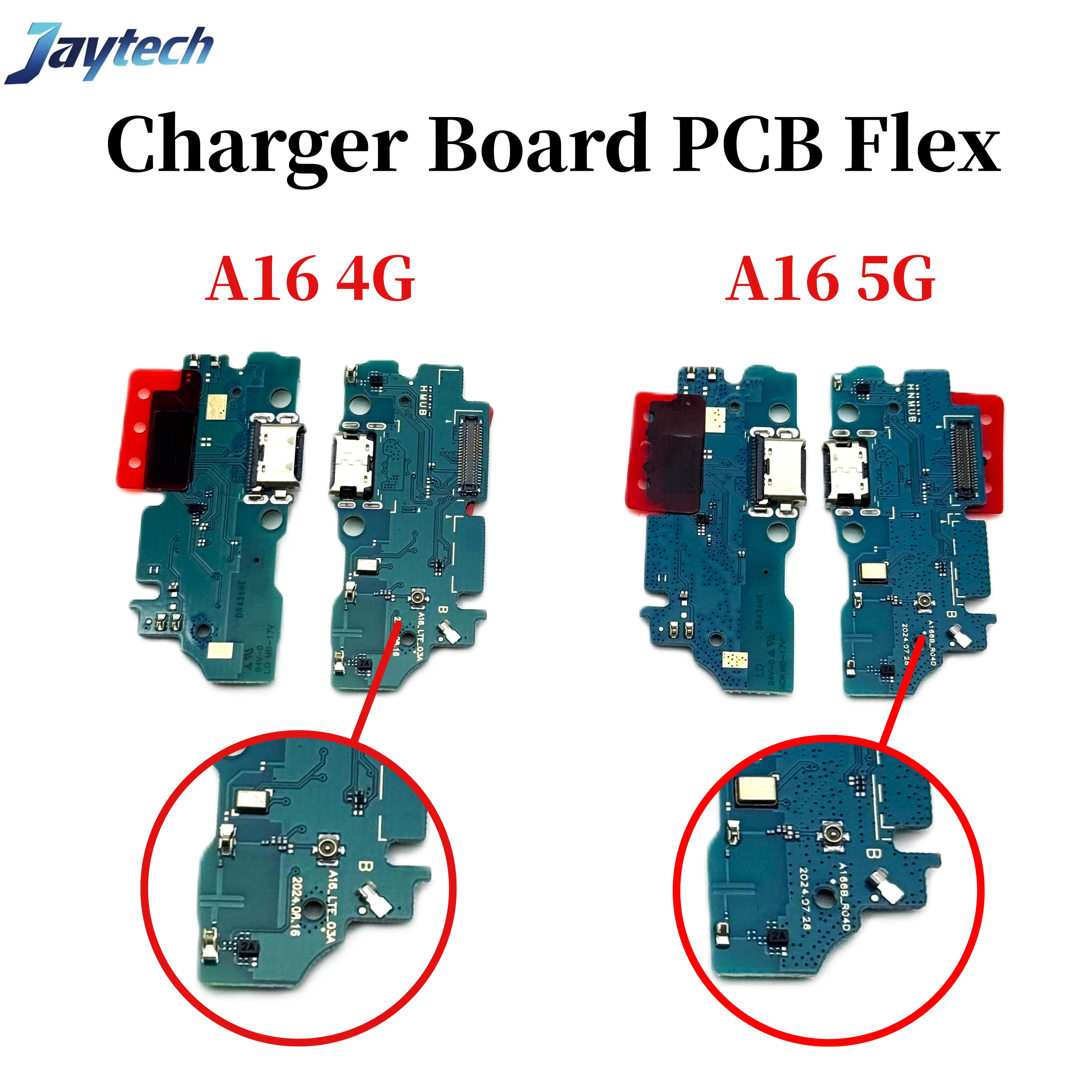 USB Charging Port Flex Cable for Samsung A16 4G 5G A165F A166B Charger Board Flex Cable Repair