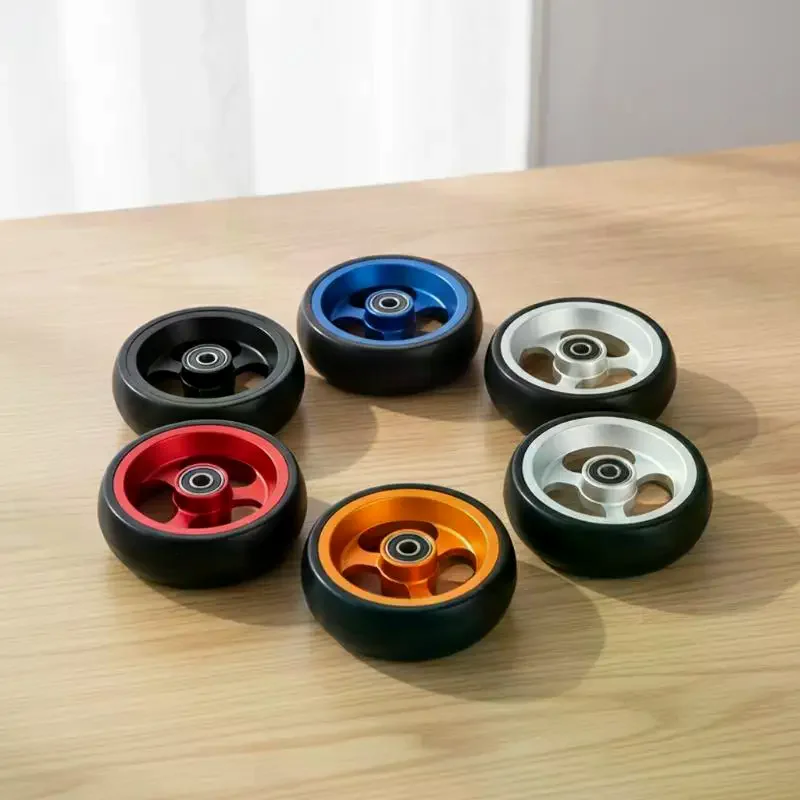 Roll Smoothly Again! Wheelchair Front Caster Wheels 4 Inch Replacement Rollers, Universal Fit With Bearings