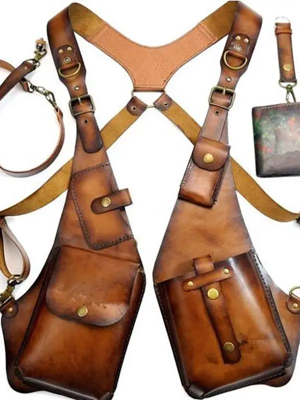 retro-leather-underarm-satchel-outdoor-mobile-phone-bag-men's-crossbody-bag-multifunctional-soft-velvet-casual-use
