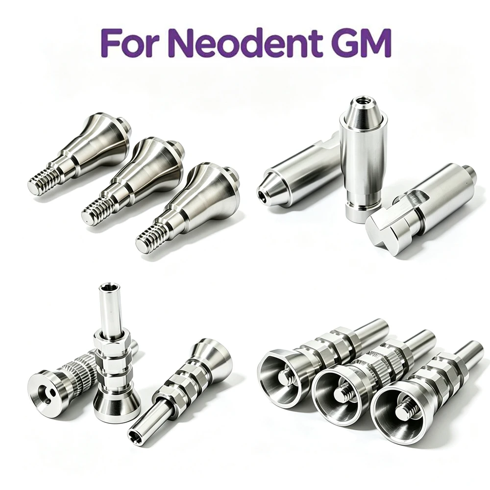 Neodent GM Multi Unit Angled Abutment 17° 30° Mini Conical Ti Base Protective Cap Healing Abutment Dental Restoration