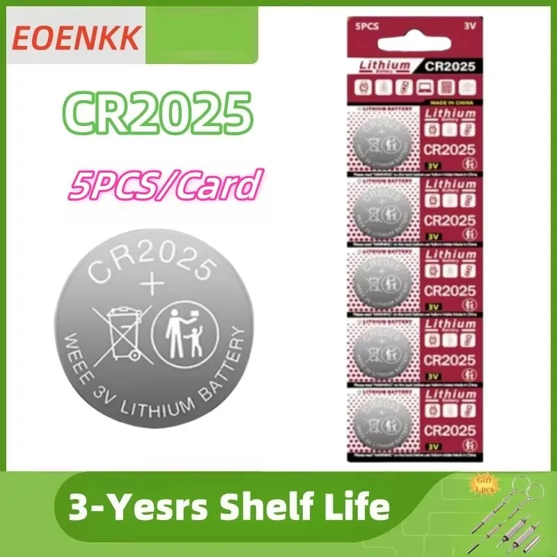 5-10PCS CR2032 CR2025 CR2016 LR41 LR44 LR626 LR1130 Button Battery 3V Lithium Battery For Watch Toy Calculator Car Remote Keys