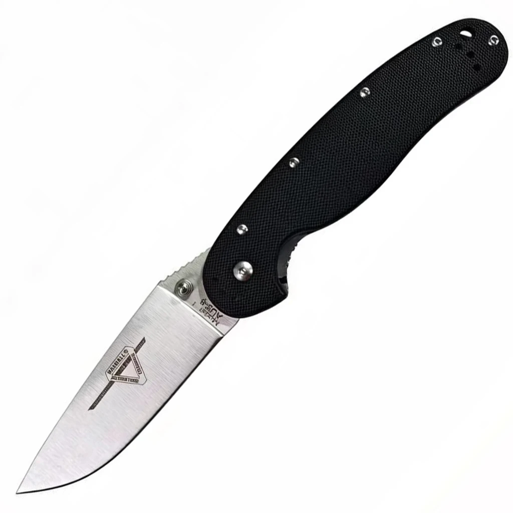 R1 Folding Knife AUS-8 Blade Steel G10 Handle EDC Tool Knife For Outdoor Camping - view 4