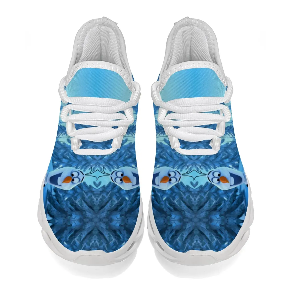 Frozen Kids Tennis Sneakers Children Running Girls Pu Leather Shoes Princess Anna Elsa Pink White Breathable Hook & Loop Boy