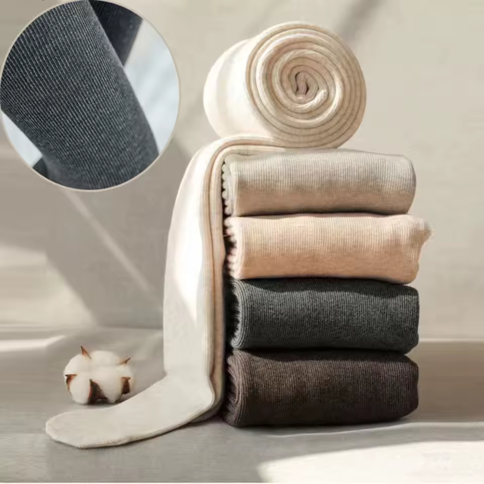 겨울 두꺼운 열 레깅스 130g/330g 양털 따뜻한 여성 스타킹