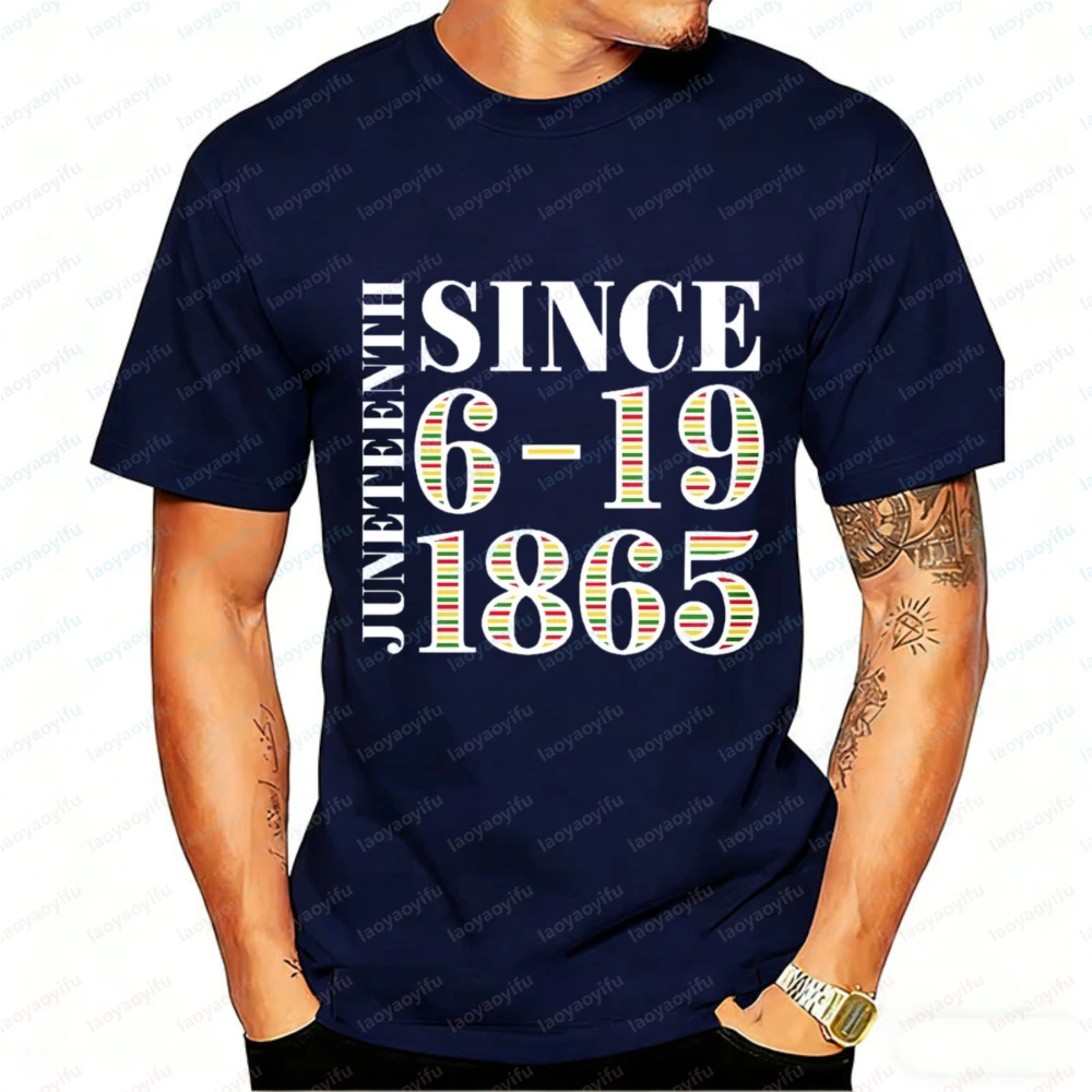 

Juneteenth T-Shirt Celebrating Black Freedom 1865 Emancipation Day Black History Month African American Pride Gift Graphic Tee
