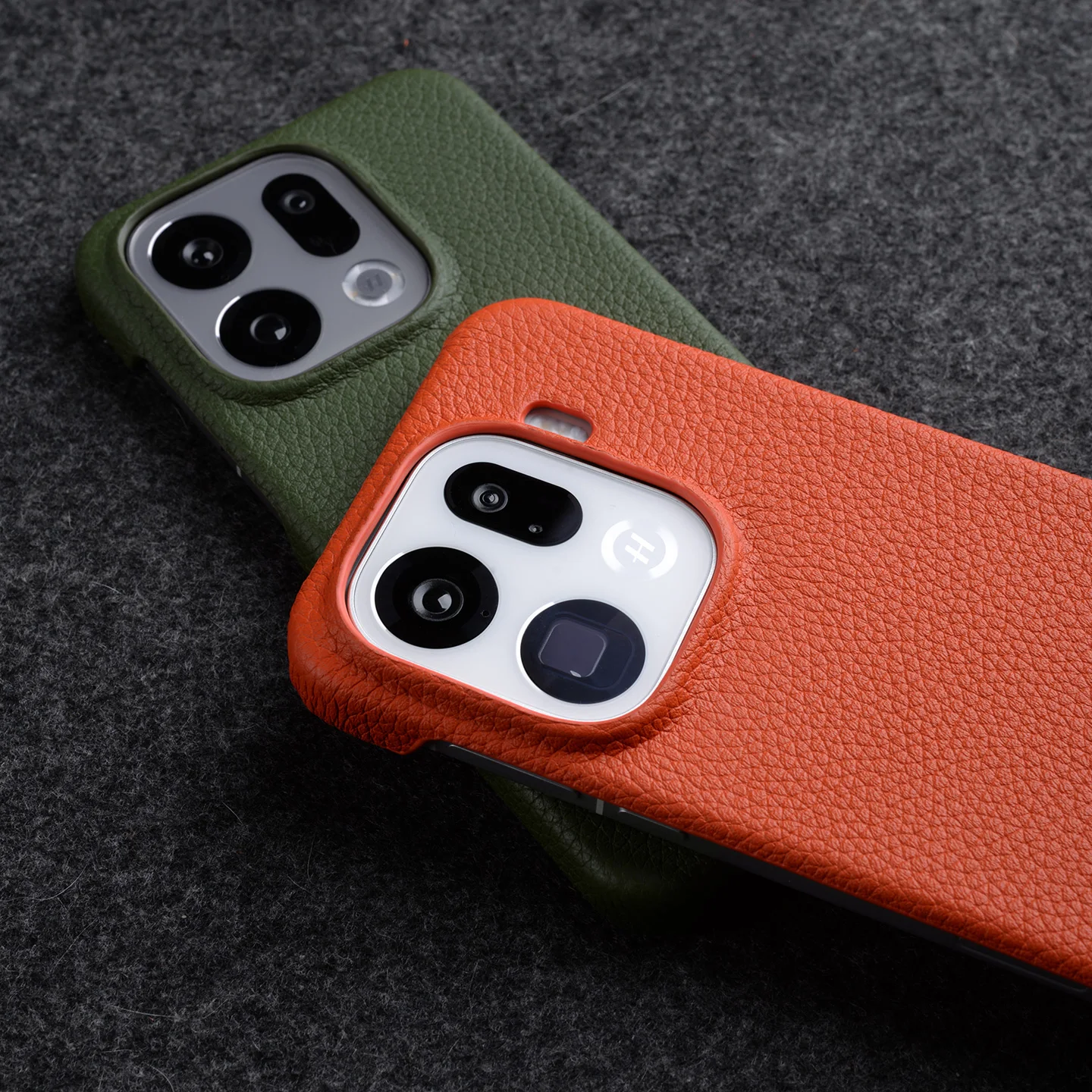 Etui Melkco z prawdziwej skóry bydlęcej do OPPO Find X9 Ultra Pro, wysokiej jakości ręcznie robione skórzane etui biznesowe, ochronna tylna obudowa. — zdjęcie produktu 3