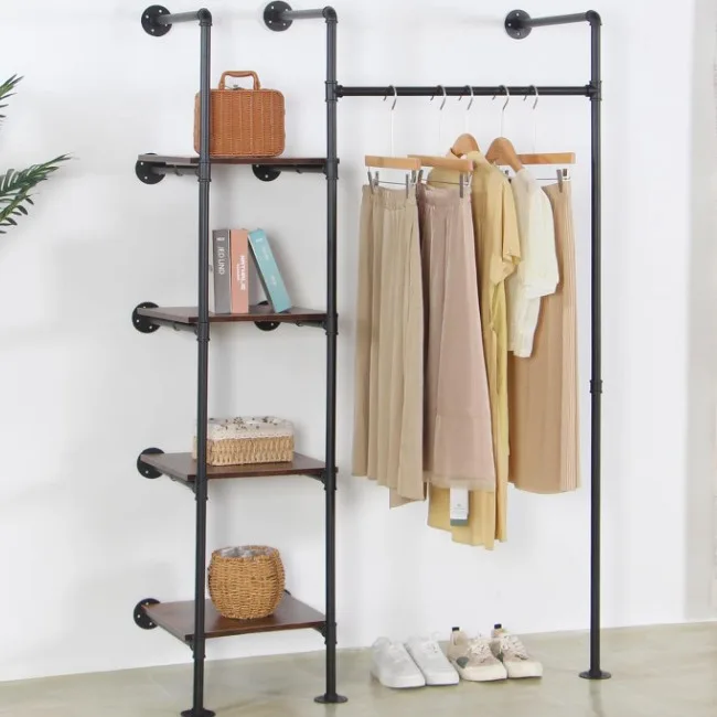

Water pipe clothing rack
