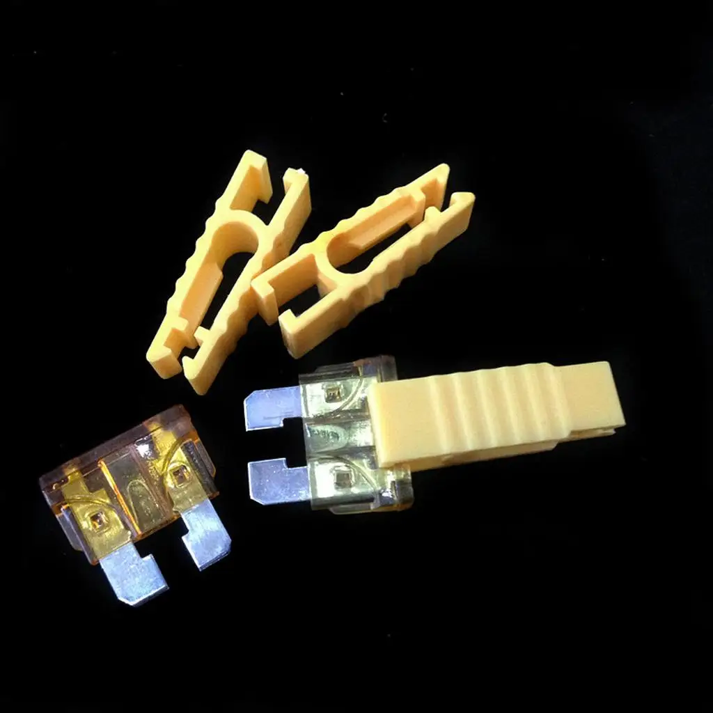 5 Pieces Micro Fuse Pullers Automobile Car Blade Mini Fuse Clip Tools Extractor Insertion Auto Removal Tools Ywllow