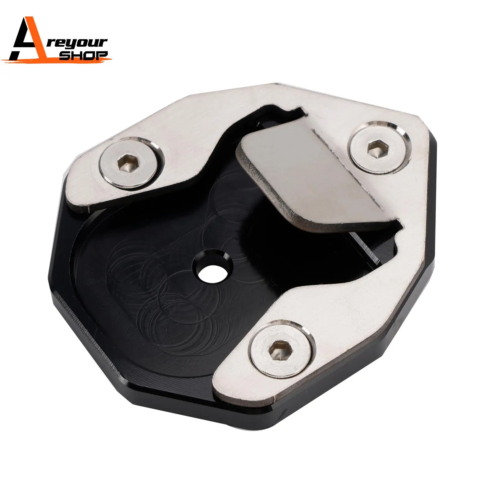 

Kickstand Enlarge Plate Pad fit for Himalayan 2018-2023 SCRAM 411 2021 2022 2023