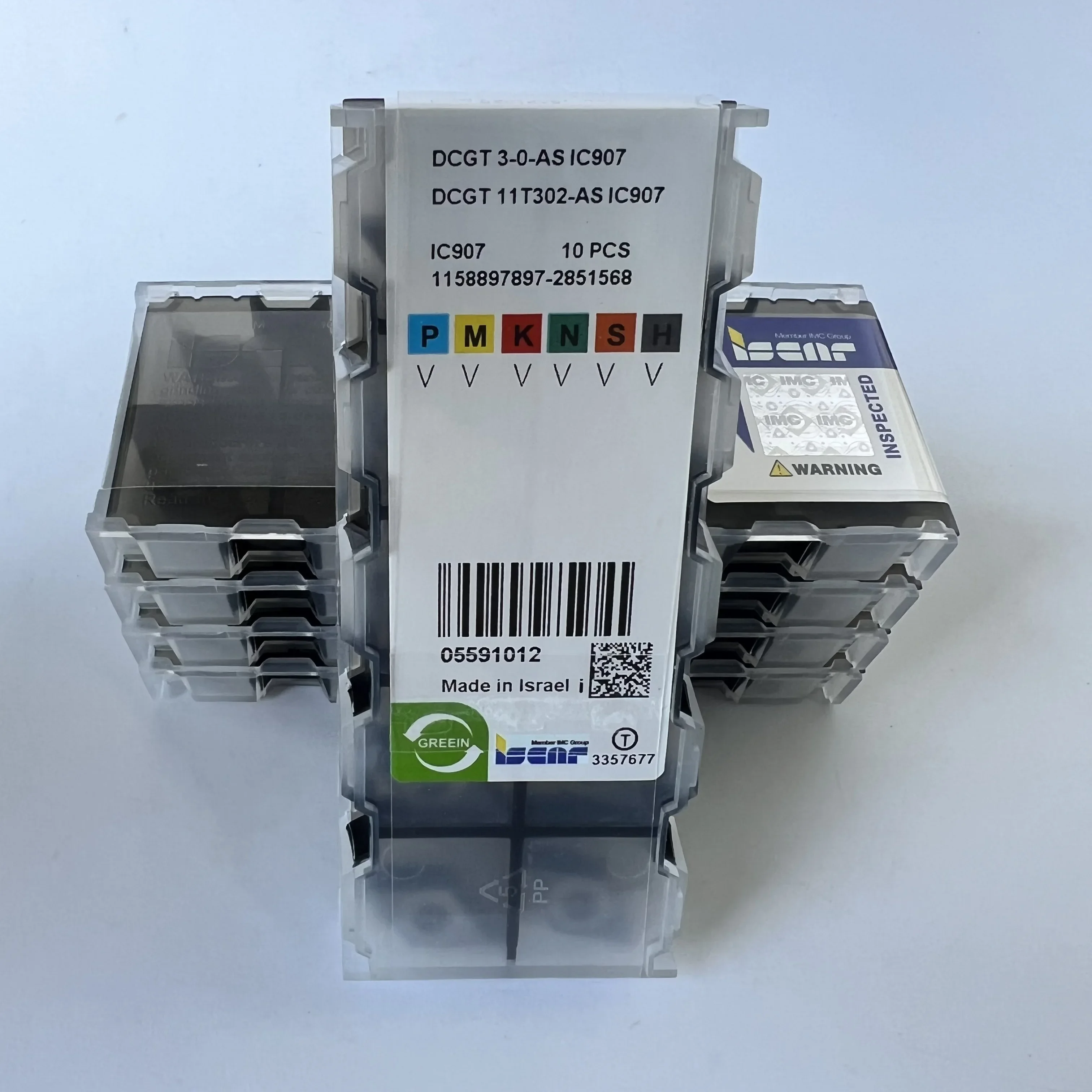 DCGT11T302-AS IC907  /Original genuine CNC alloy blade 10 PCS