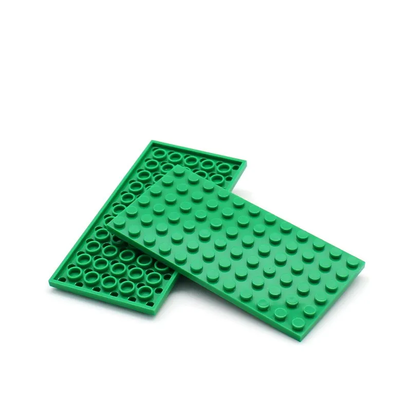 5 kleine Kornblock-Grundplatten – 6 x 12 Lochblöcke – Kinder-Puzzle-Set, kreatives DIY-Konstruktionsspielzeug-Zubehör, Block-Wandspielzeug – Detail 6