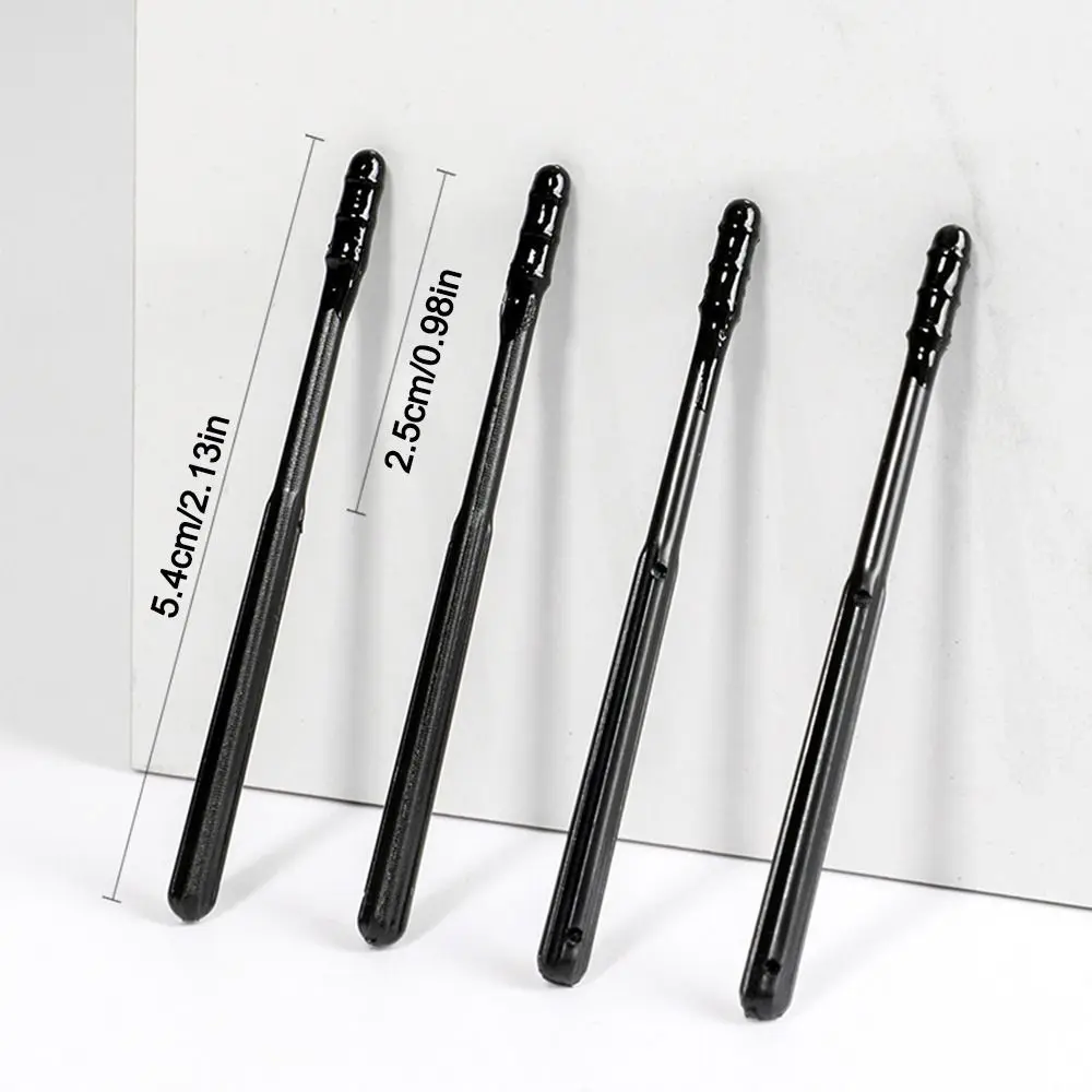 20/40/60/100Pcs Disposable Ear Cleaner Sticks 360-degree Rotation Self-adhesive Ear Picking Spoon Soft Sticky Ear Stick