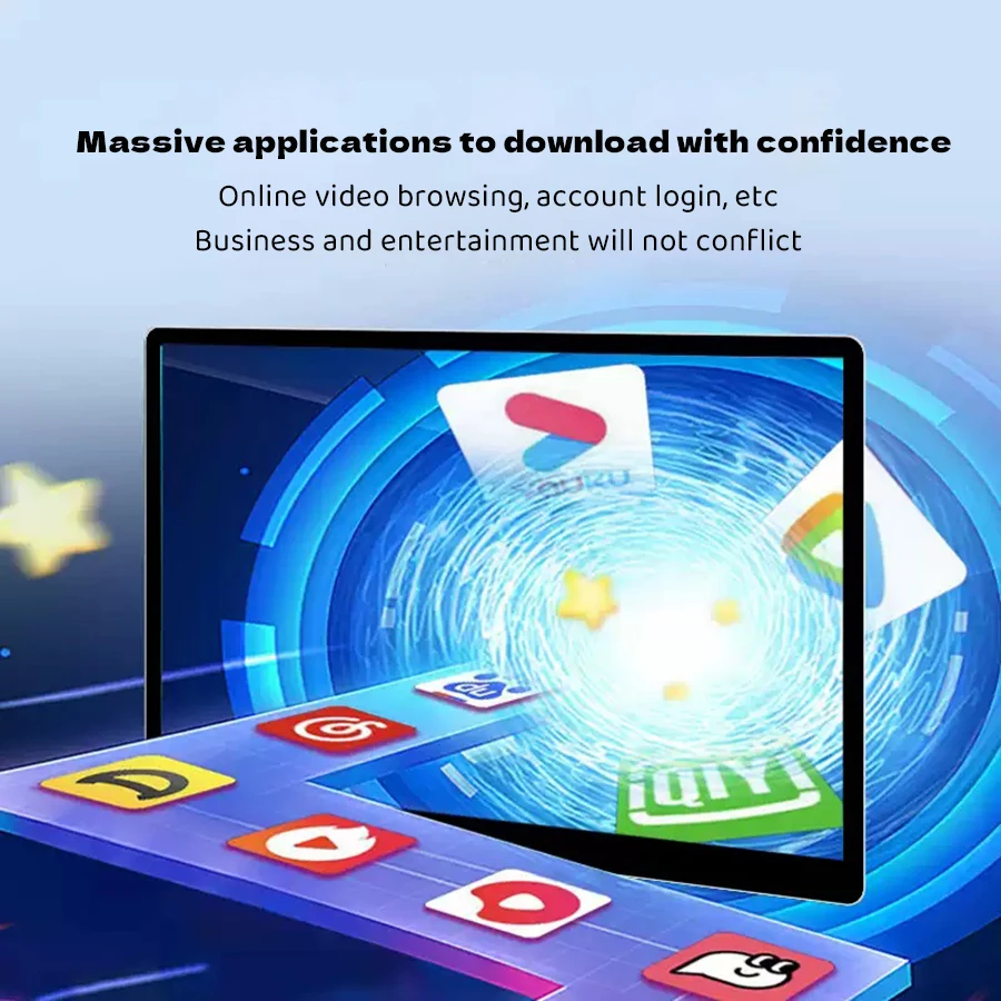 13.3inch Car Headrest Video Player For BMW BMW i5 i7 5 Series 7 Series X5 X6 X7 Screen Android 13 1920*1200 LPS Screen Monitor