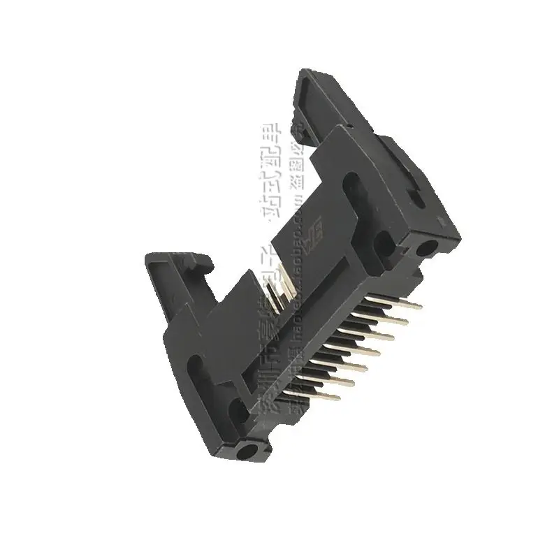 2 unidades/61201422921 2,54 mm passo 14 pinos WURTH cotovelo banhado a ouro com trava, conector de bloco de buzina