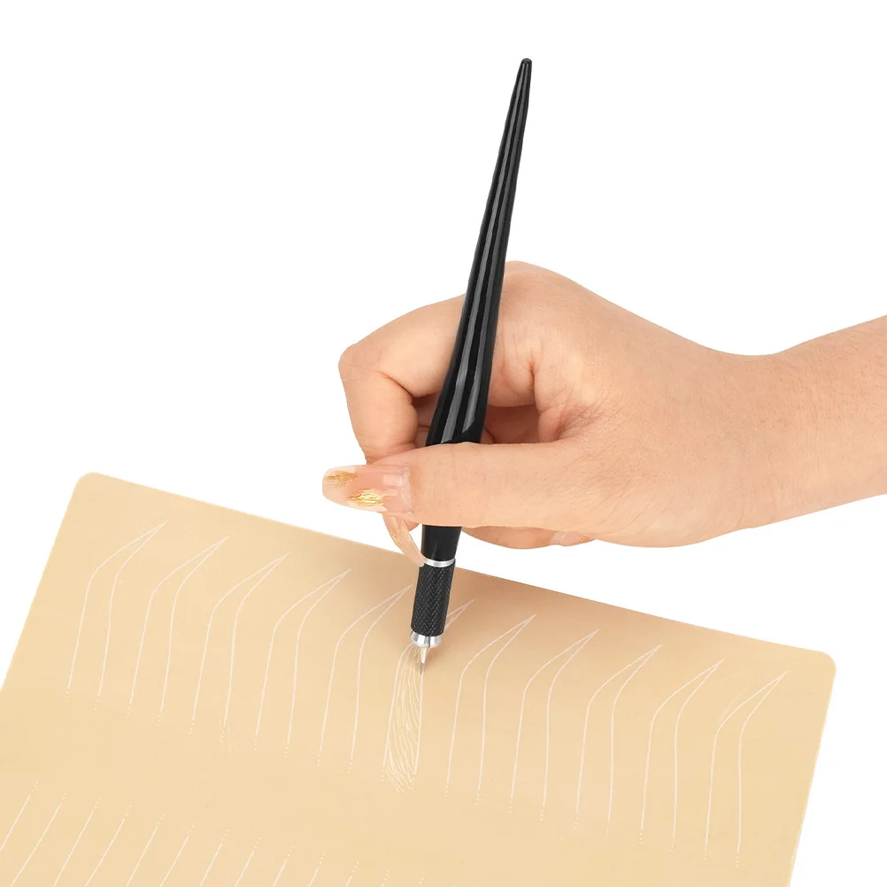 المهنية Microblading القلم الحاجب الوشم أداة المحمولة دليل الوشم إبرة حامل القلم متعدد الوظائف الجلد الدائم #6