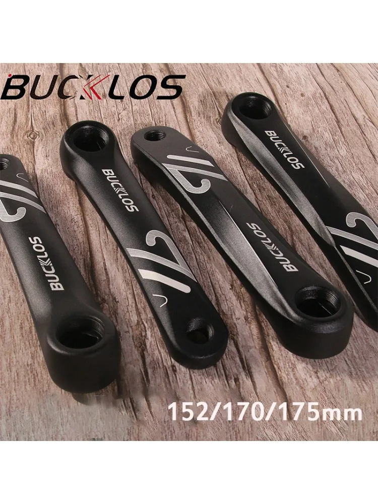 AliExpress BUCKLOS E-Bike Crank Arm 152/170/175mm Electric Bicycle Crankset Square/Diamond/Spline Indoor Cycling MTB Crank Parts Universal
