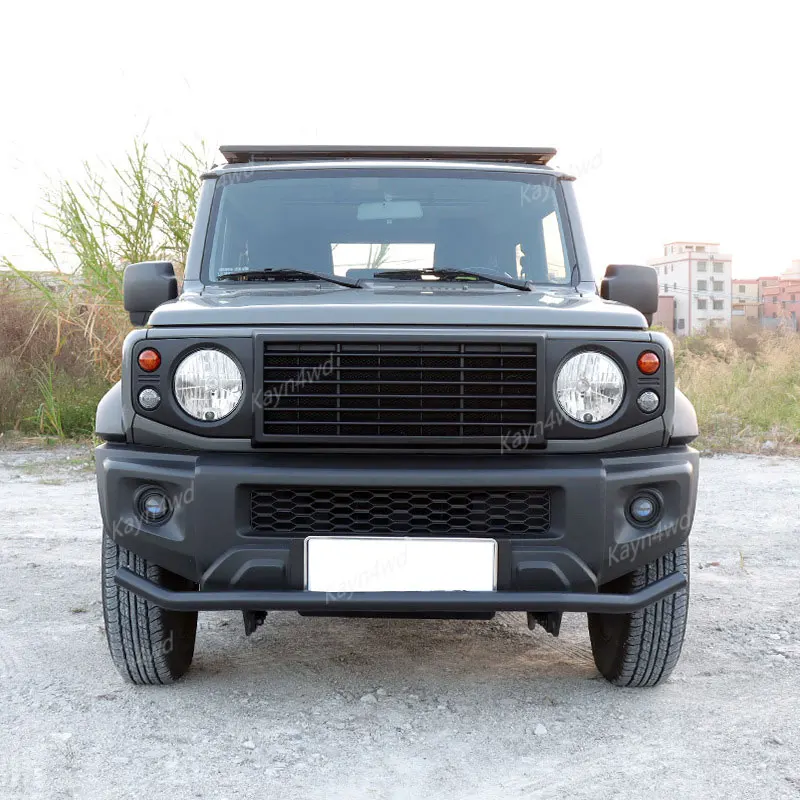 Off Road 4x4 Exterior Accessories ABS Defender Style Front Racing Grille For 2019-2024 SUZUKI Jimny JB64 JB74 Front Mesh Grills