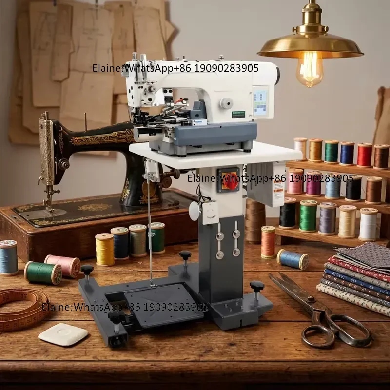 CP-63970 Heavy-duty Hemming on Trousers Bottoms and Sleeves Industrial Sewing Machine (Lockstitch & Chainstitch Exchangeable)