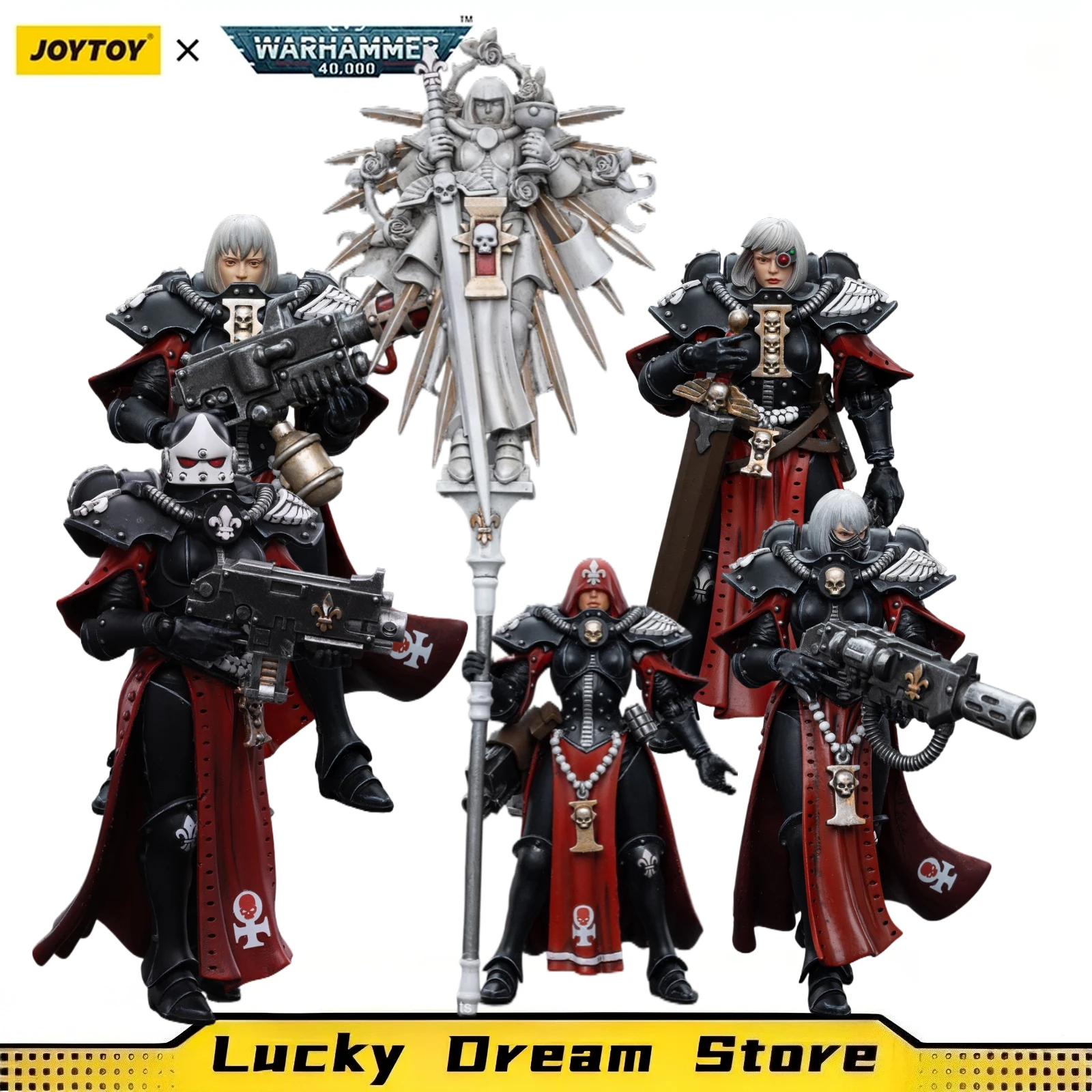 

【JOYTOY】Warhammer 40 Adepta Sororitas Imagifier Sister Saelon Battle Sister Sister Noyalle Модель игрушки
