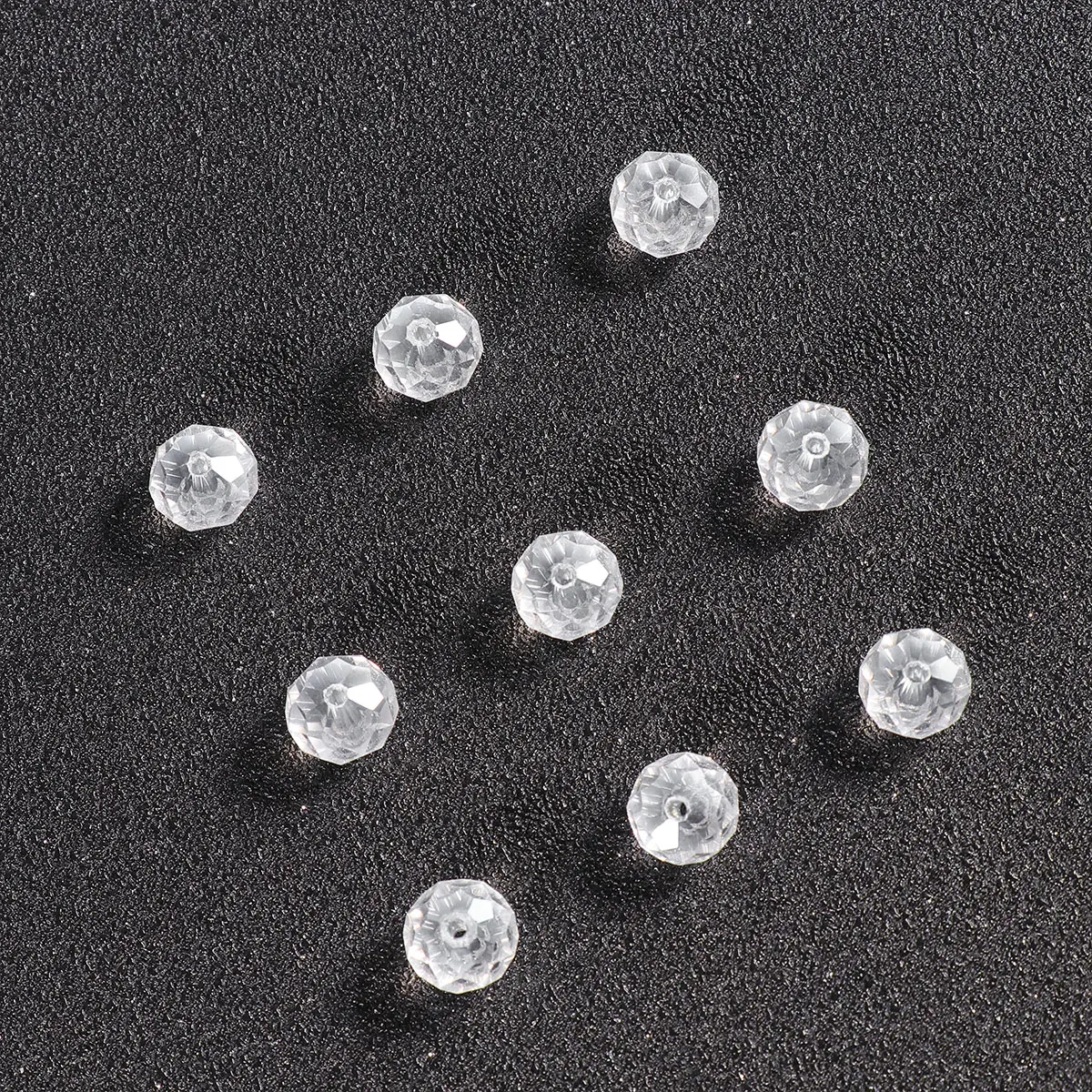 

Crystal Loose Beads Bracelet Making for Necklace Glass Jewelry Delicate Colorful