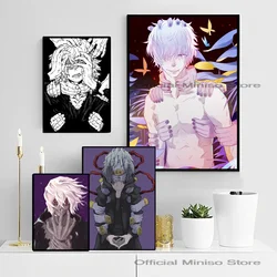 1szt My Hero Academia Tomura Shigaraki Anime Plakat Samoprzylepna Sztuka Wodoodporna Papierowa Naklejka Kawiarnia Bar Pokój Dekoracja Ścienna