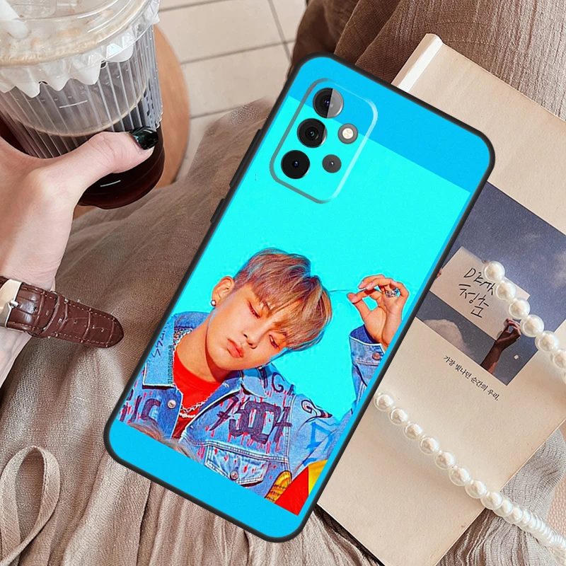 ATEEZ HongJoong Mingi San Funda Phone Case For Samsung Galaxy A34 A14 A54 A24 A52 A32 A22 A12 A51 A71 A53 A33 A23 A13