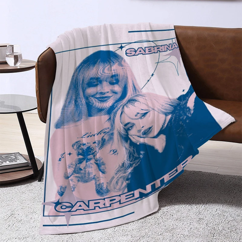 American Singer S-Sabrina C-Carpenter Blanket Fluffy Soft Blankets for Bed Furry Winter Sofa Throw & Throws Baby Fleece Beds Nap