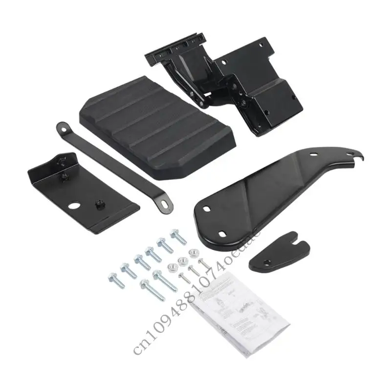 0XXC Retractable Folding Truck Step Board For F250 F350 F450 F550 Models 300kg Load Capacity Easy Installation in 30 Minutes