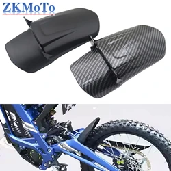Motorcycle Imitation Carbon Fiber Rear Wheel Mudguards Fender For Sur-Ron Surron S X Off-Road Electric Cross-country Bike